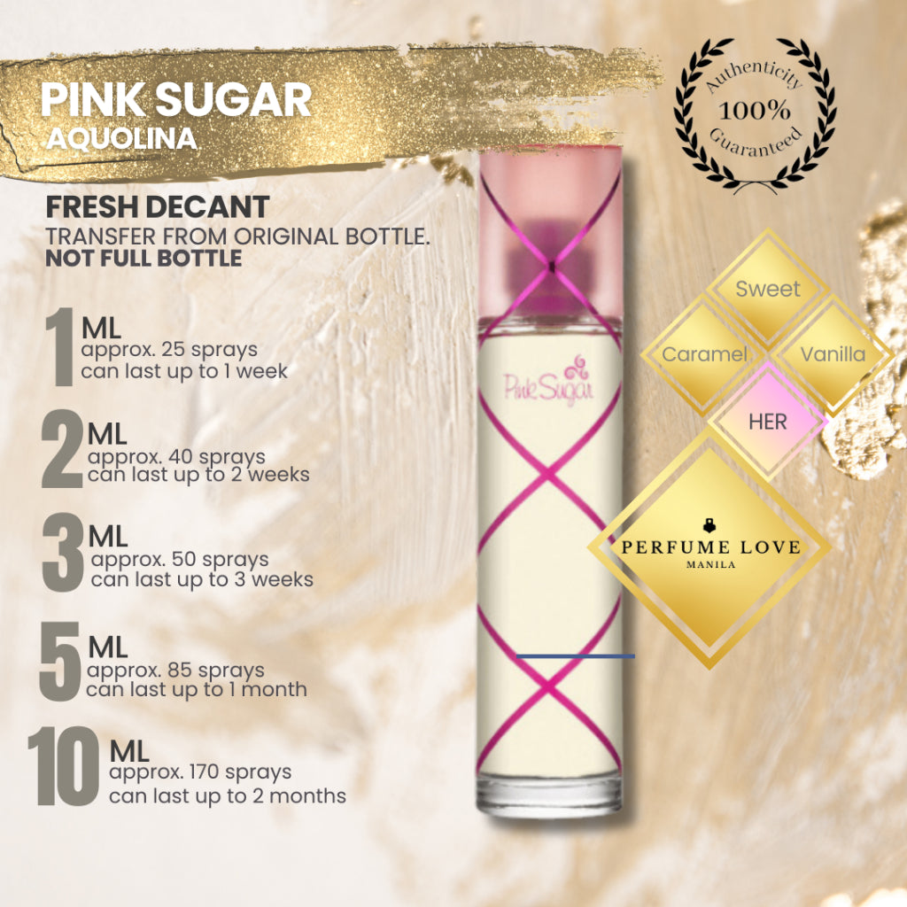PERFUME DECANT Aqoulina Pink Sugar