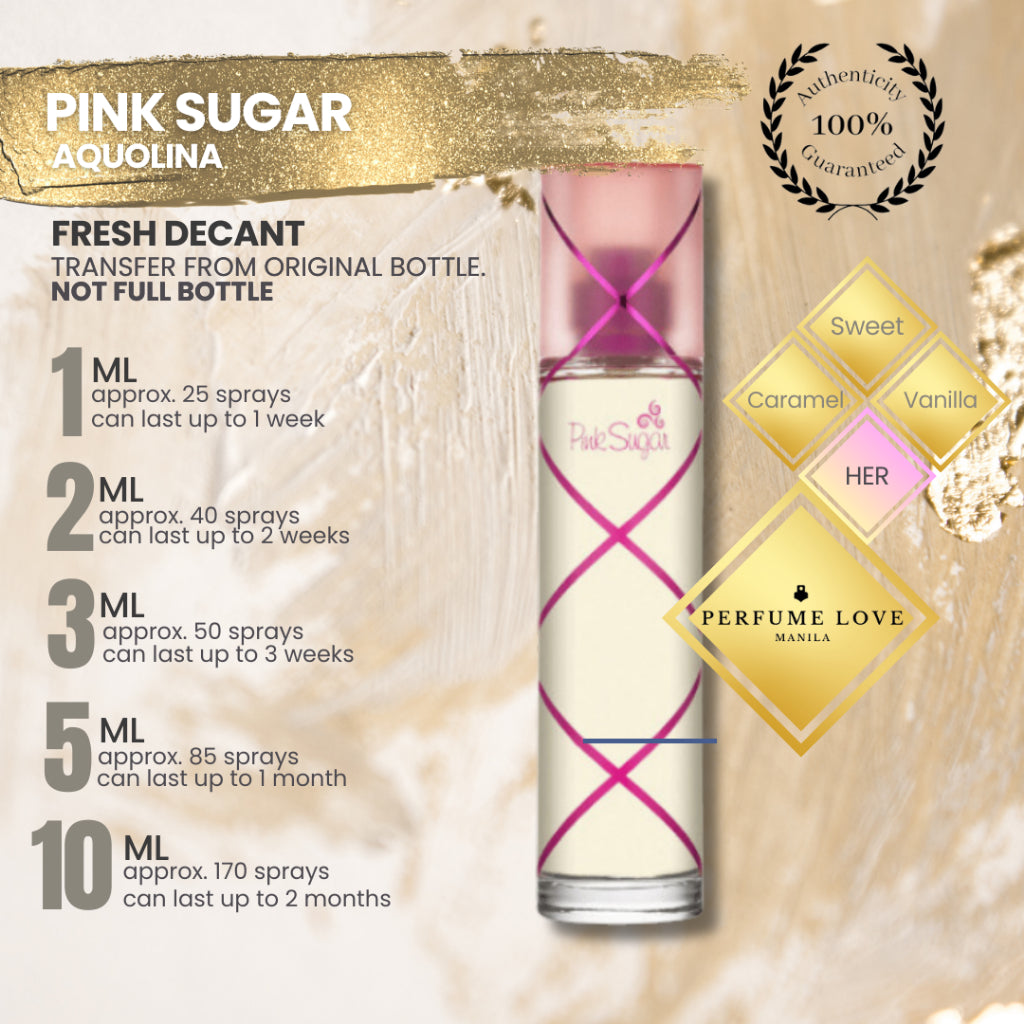 PERFUME DECANT Aquolina Pink Sugar Eau de Toilette