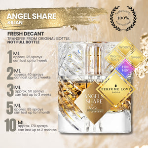 PERFUME DECANT Kilian Angel Share Eau de Parfum