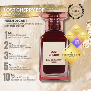PERFUME DECANT Tom Ford Lost Cherry Eau de Parfum