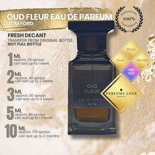 PERFUME DECANT Tom Ford Oud Fleur Eau de Parfum
