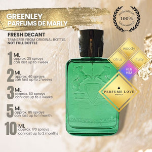 PERFUME DECANT Parfums De Marly Greenley