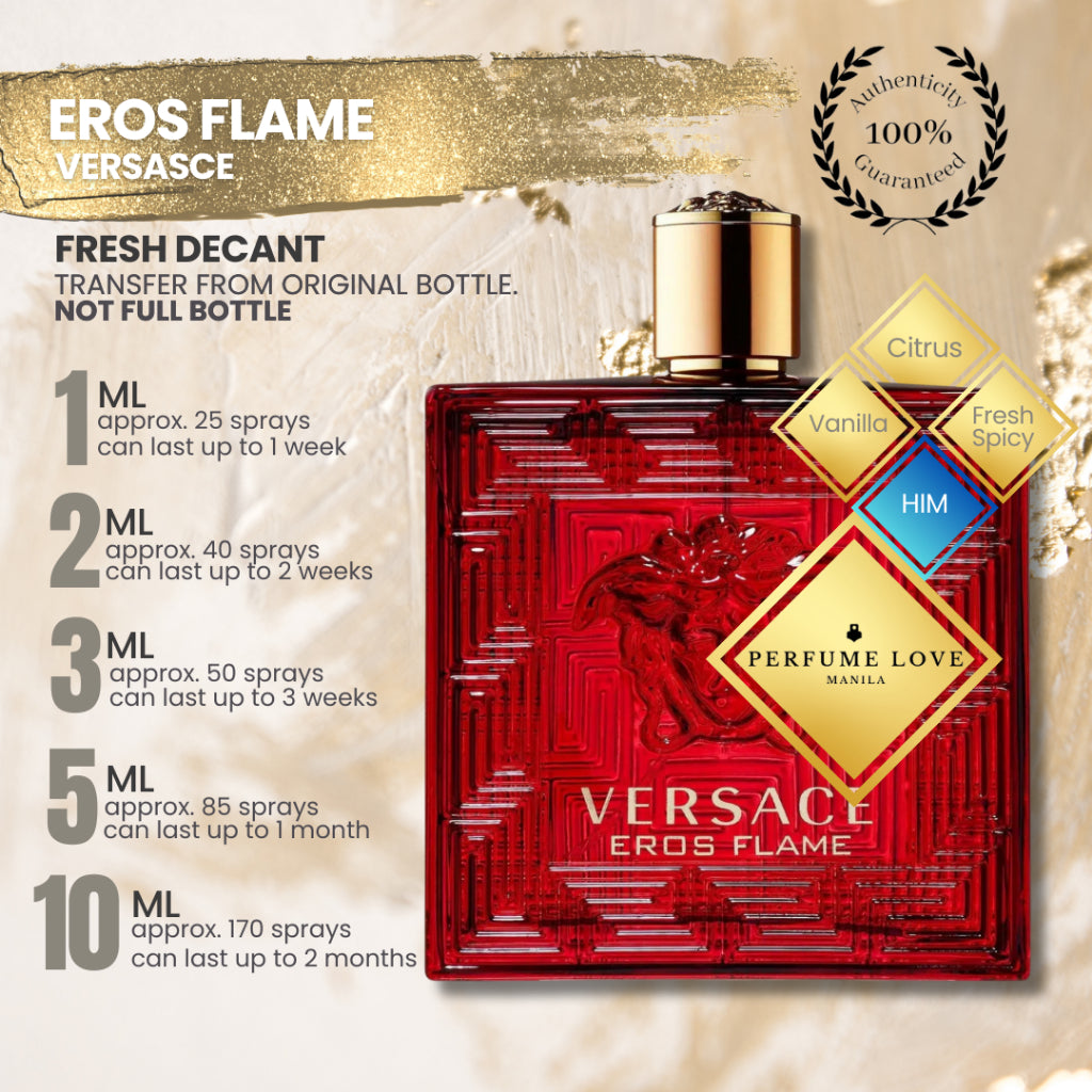 Versace Red Versace Eros Flame 100ml Price VERSACE Eros Flame EDP
