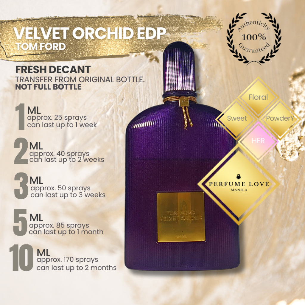 PERFUME DECANT Tom Ford Velvet Orchid Eau de Parfum