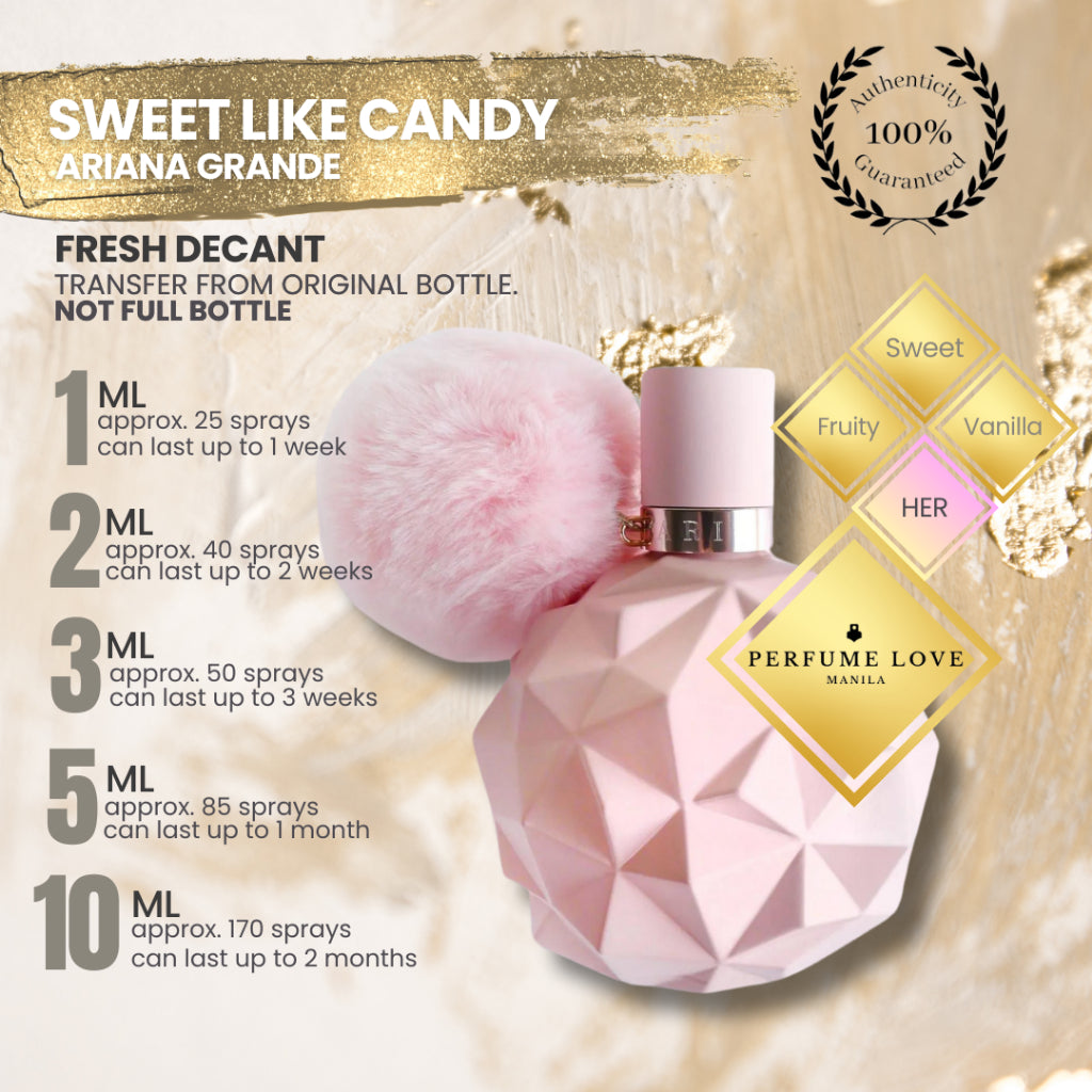 PERFUME DECANT Ariana Grande Sweet Like Candy