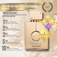 Load image into Gallery viewer, PERFUME DECANT Armaf Club de nuit Milestone
