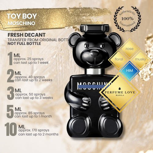 PERFUME DECANT Moschino Toy Boy