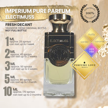 Load image into Gallery viewer, PERFUME DECANT Electimuss Imperium Pure Parfum