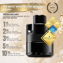 Load image into Gallery viewer, PERFUME DECANT Azzaro The Most Wanted Eau De Parfum Intense