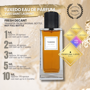 PERFUME DECANT Yves Saint Laurent Tuxedo Eau de Parfum – Perfume