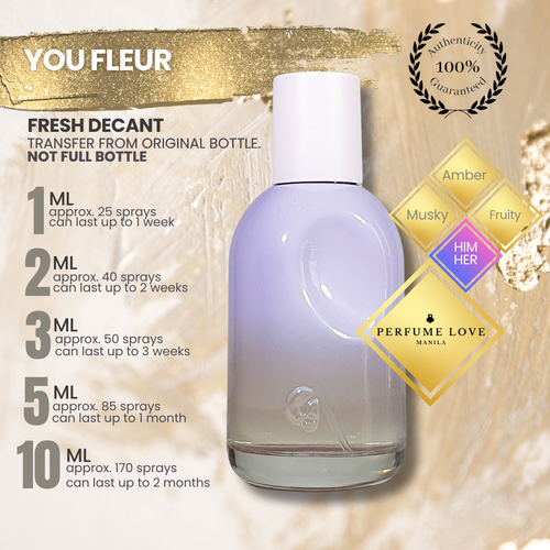 PERFUME DECANT Glossier You Fleur Eau de Parfum