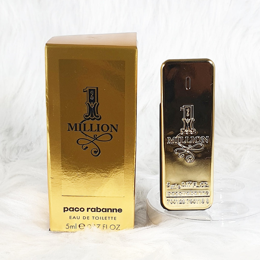 Paco Rabanne 1 million edt 5ml mini perfume travel size