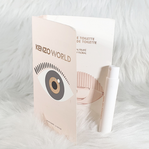 Kenzo World eau de toilette perfume vial