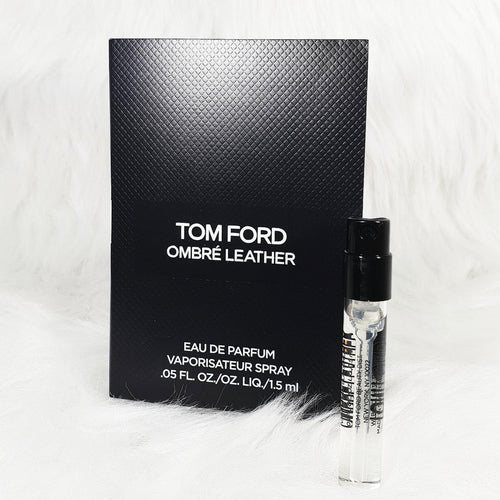 Tom Ford Ombre Leather perfume vial