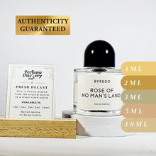 Load image into Gallery viewer, Byredo Rose of no man&#39;s land perfume 1ml 2ml 3ml 5ml 10ml sample vial