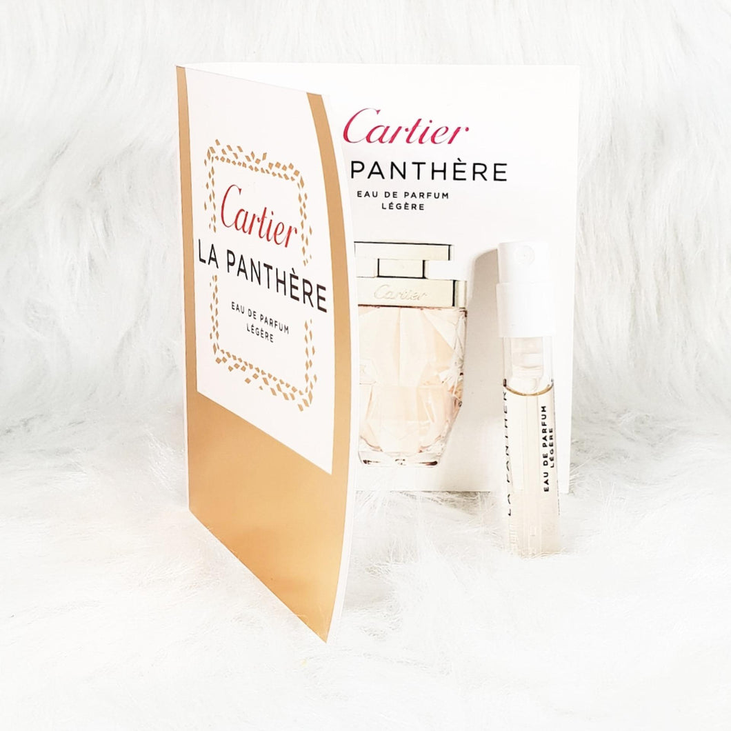 Cartier La Panthere Eau de parfum legere perfume vial