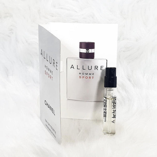 Allure Homme Sport Cologne By Chanel EDT 2ml Perfume Vial Sample Spray –  Splash Fragrance