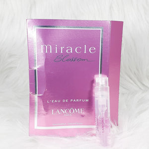 Lancome Miracle Blossom perfume vial