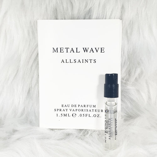 All Saints Metal Wave perfume vial
