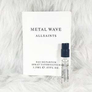 All Saints Metal Wave perfume vial