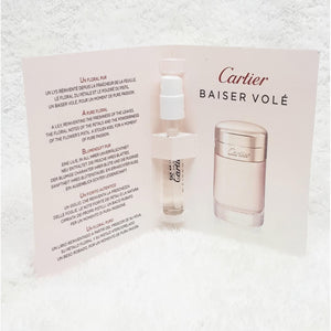 Cartier Baiser Vole perfume vial