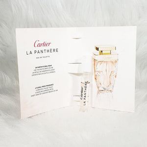 Cartier La Panthere Eau de toilette 1.5 ml  perfume vial
