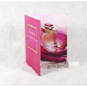 Cartier Baiser Fou perfume vial
