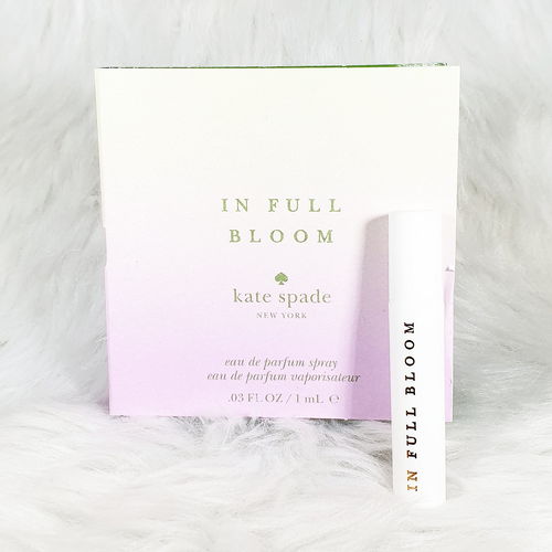 Kate spade in full bloom edp 1ml perfume vial