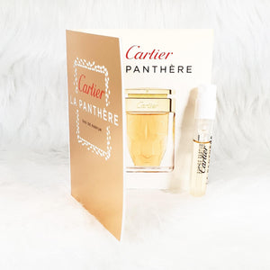 Cartier La Panthere Eau de parfum perfume vial