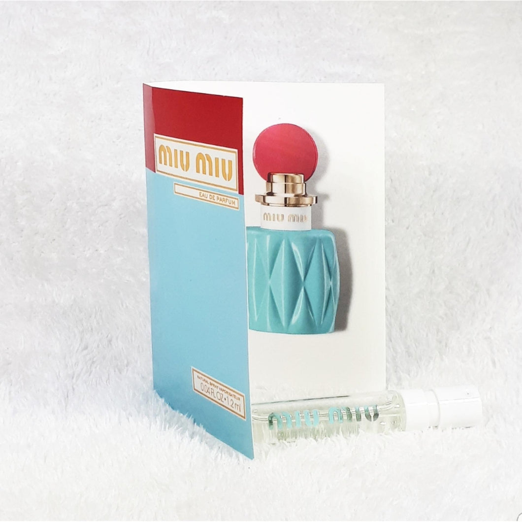 Miu miu eau de parfum Perfume vial
