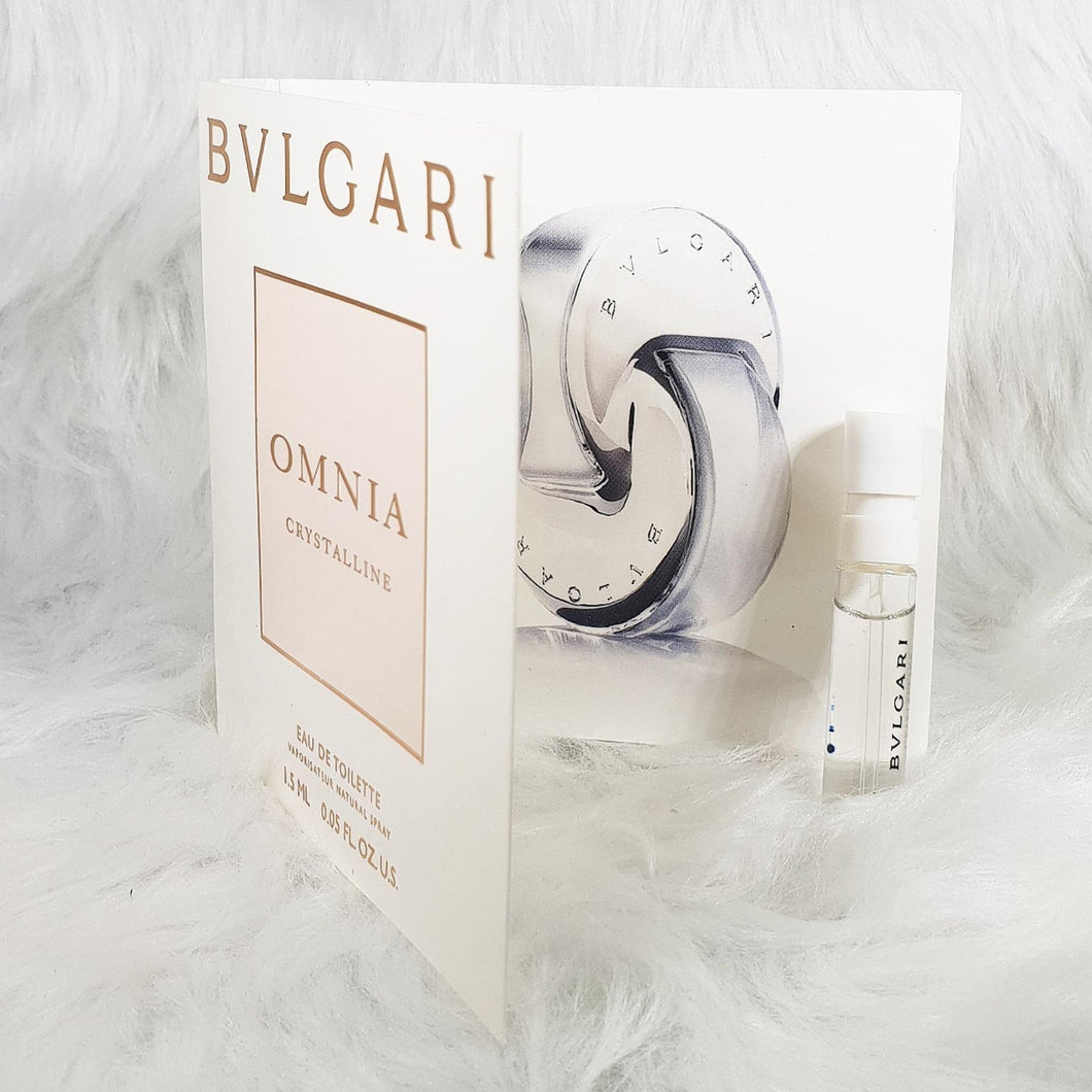 Bvlgari Omnia Crystalline perfume vial