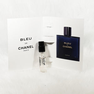 PERFUME SAMPLE VIAL 1.5ml Bleu De Chanel Parfum Pour Homme