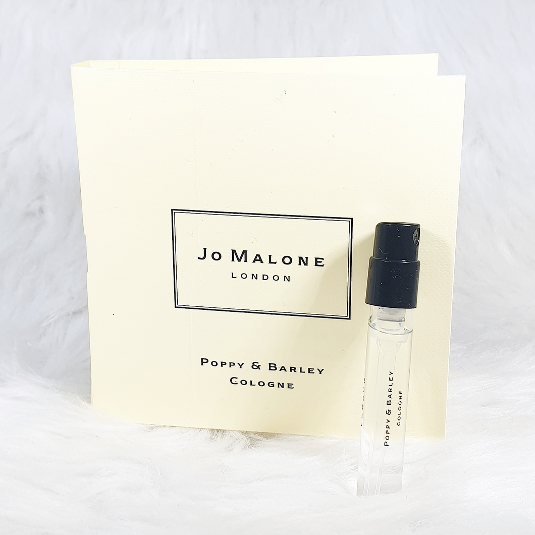 Jo_Malone Poppy & barley cologne perfume vial