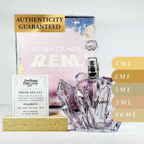 Ariana Grande R.E.M REM 1ml 2ml 3ml 5ml 10ml perfume vial