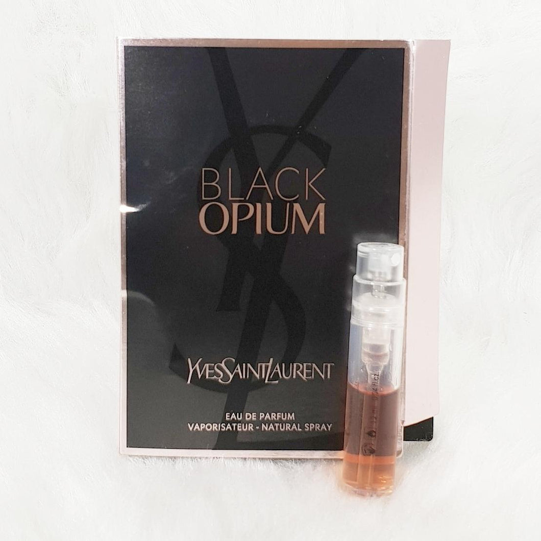 YSL Black_opium eau de parfum perfume vial