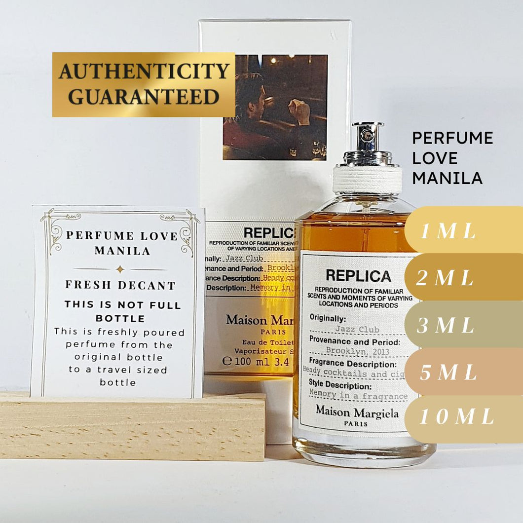 Decant Jazz Club 1ml 2ml 3ml 5ml perfume