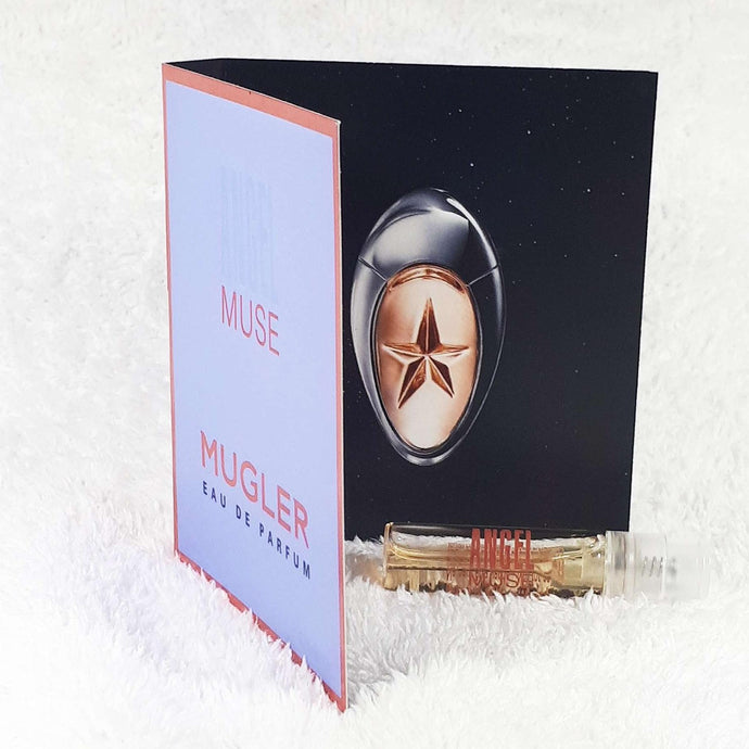Thiery Mugler Angel muse perfume vial