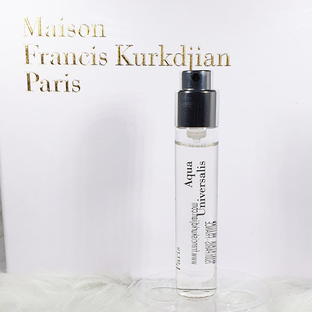 Maison Francis Kurkdijan Aqua Universalis 11ml spray travel or refill mini perfume