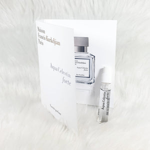 Maison Francis Kurkdjian Paris Aqua Celestia Forte eau de parfum perfume vial