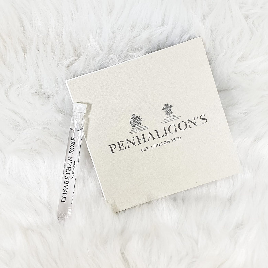 Penhaligon's Elisabethan Rose perfume 2ml sample scent (1 vial only)