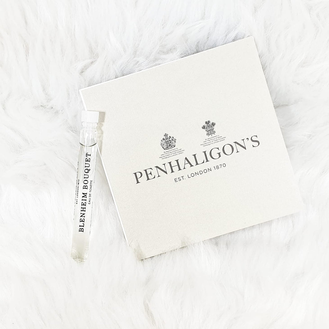 Penhaligon's Blenheim Bouquet perfume 2ml sample scent (1 vial only)