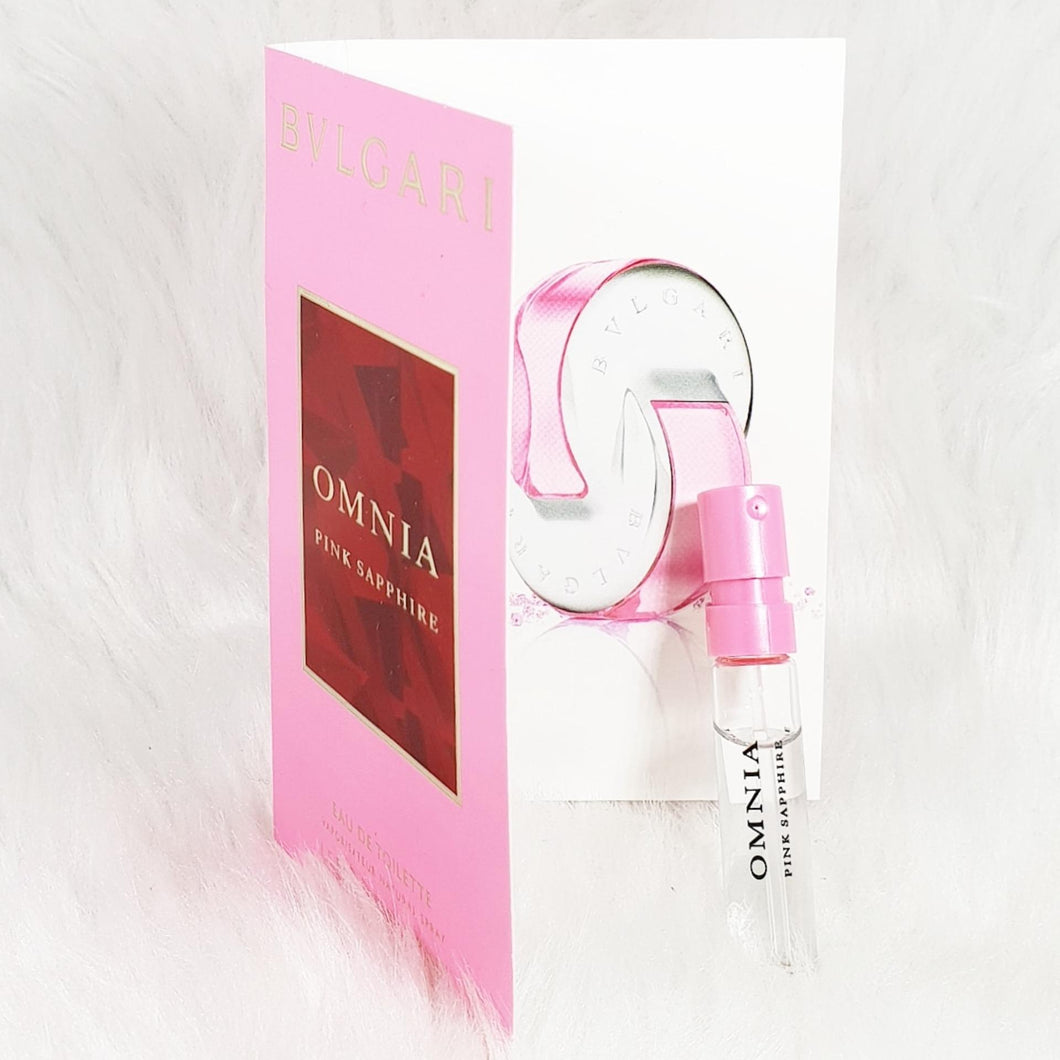 Bvlgari Omnia Pink Sapphire perfume vial