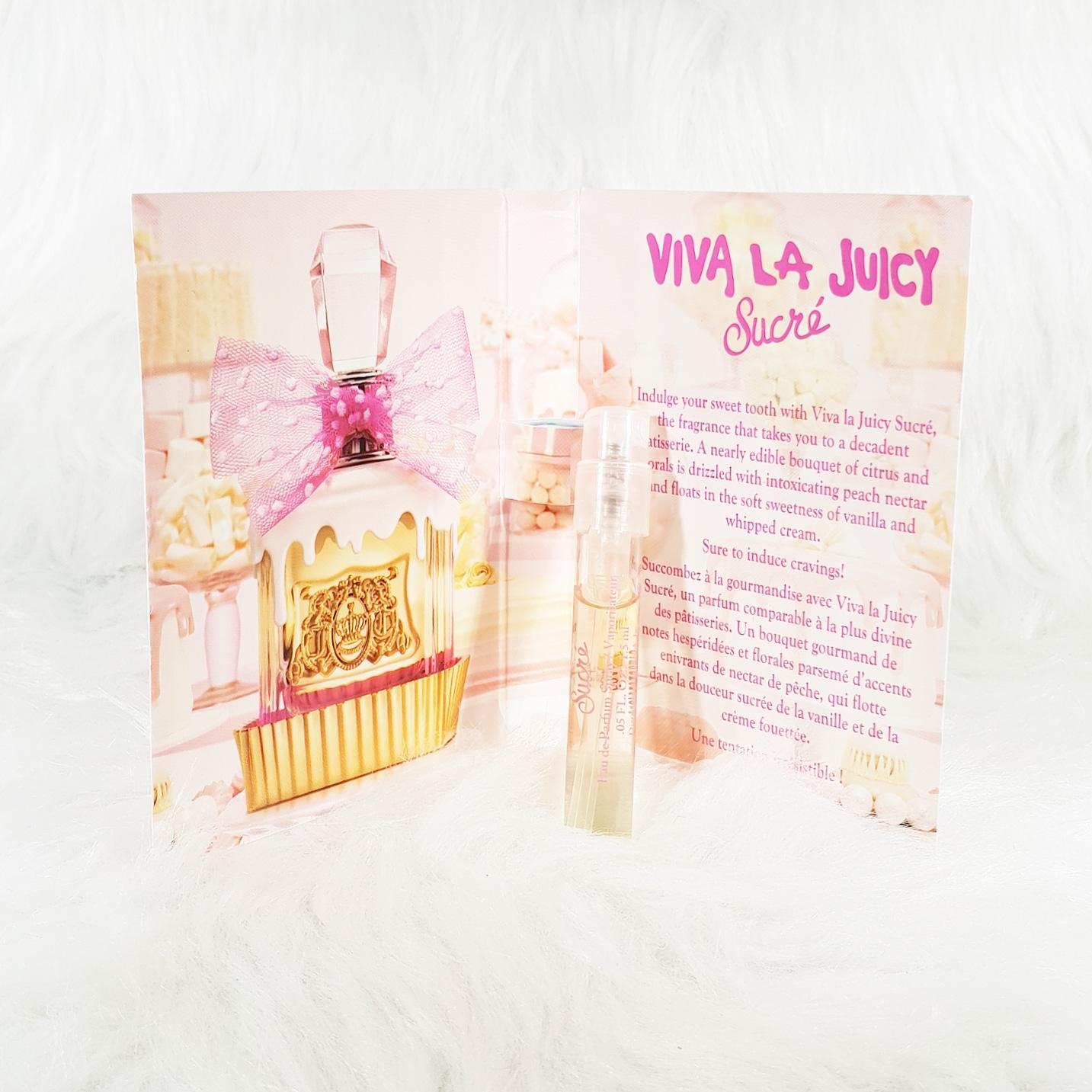 Juicy couture perfume online samples