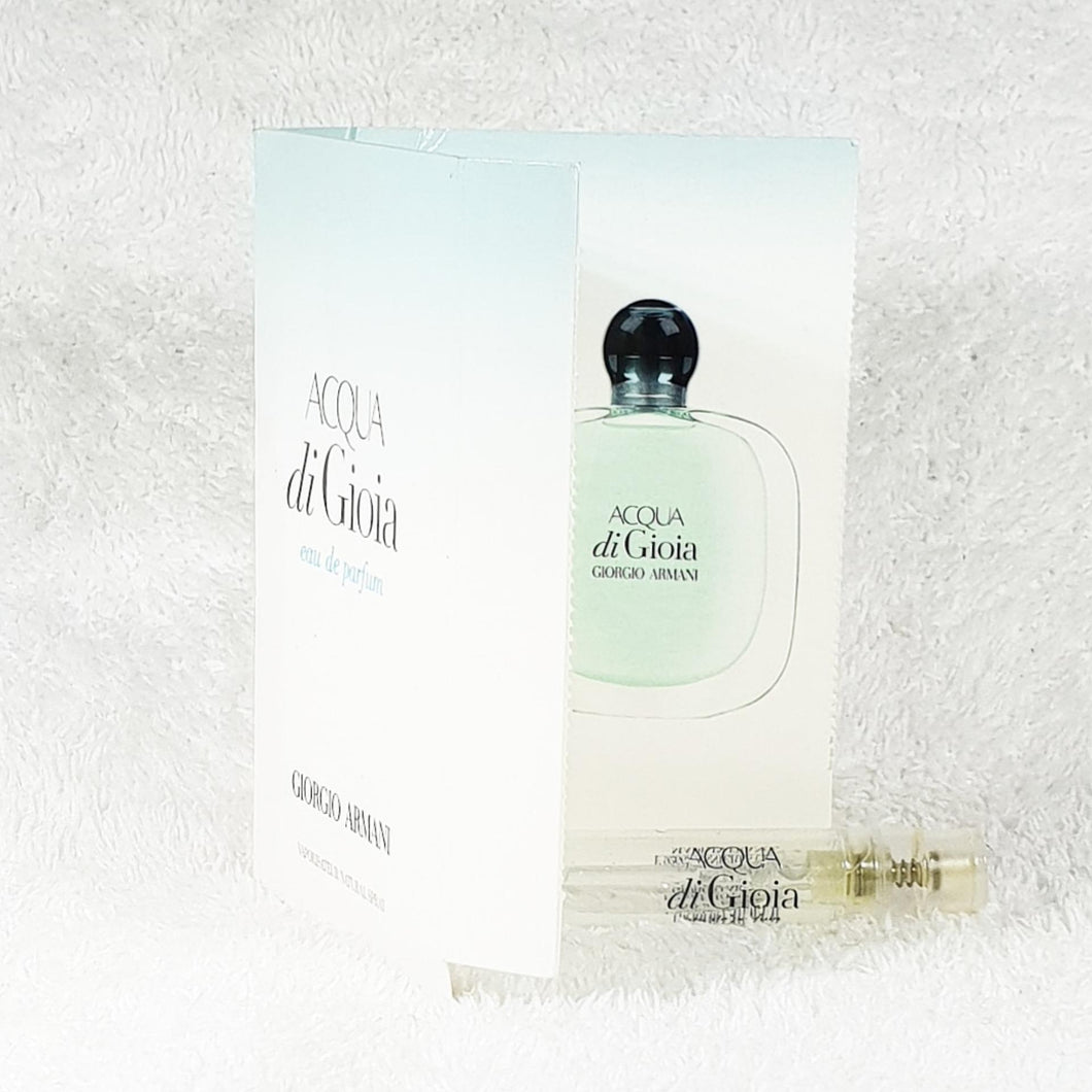 Giorgio Armani Acqua Di Gioia perfume vial sample