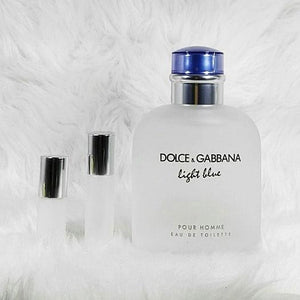 Dolce & Gabbana Light blue pour homme eau de toilette perfume decant 3ml 5ml 10ml
