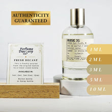 Load image into Gallery viewer, Le Labo Rose 31 eau de parfum perfume sample
