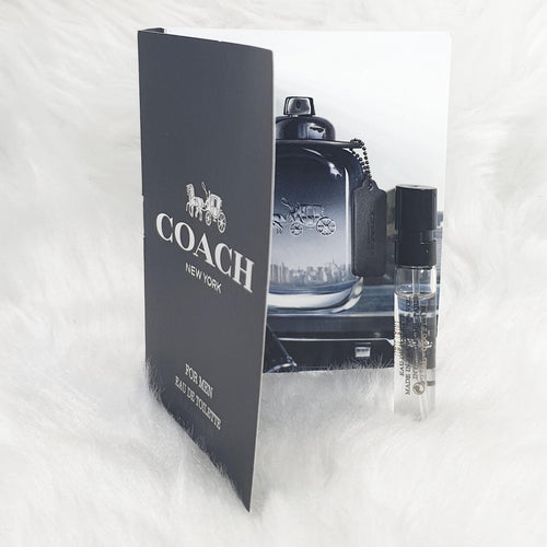 Coach For men eau de toilette perfume vial sample