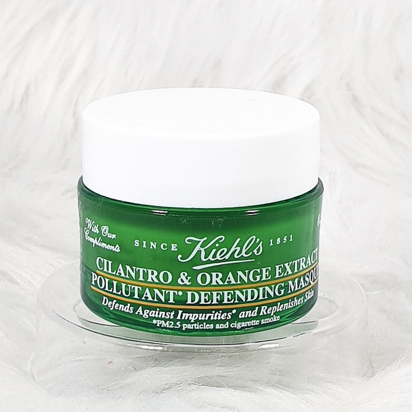 kiehl's cilantro & orange extract pollutant defending masque 14ml