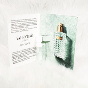 Valentino Valentina Donna rosa verde perfume vial sample