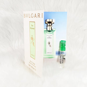 Bvlgari eau parfumee au the vert perfume vial sampler